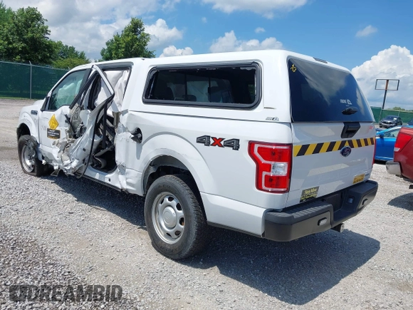 2019 Ford F-150 XL z VIN 1FTEW1EP1KFC57006, wystawiony jako IAAI lot #42637924 z przebiegiem 35 814 mil mil oraz . Historia ofert i sprzedaży dostępna na DreamBid. Obrazek 3.