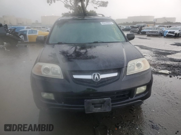 2004 Acura MDX Touring Pkg w/Navigation with VIN 2HNYD18834H540350, listed as a Copart auction lot 45249825 with 163,157 mi miles and Salvage Title. Bid and sale history available at carsss.com. Image 5.