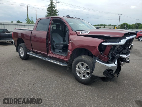 2020 Ram 2500 Big Horn with VIN 3C6UR5DJ0LG157767, listed as a Copart auction lot 59517015 with 30,969 mi miles and Salvage title. Bid and sale history available at DreamBid. Image 4.