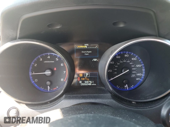 2019 Subaru Outback Limited with VIN 4S4BSANC5K3242713, listed as a Copart auction lot 62823235 with 55,248 mi miles and Salvage title. Bid and sale history available at DreamBid. Image 9.