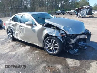 2018 Lexus IS with VIN JTHBA1D29J5070509, listed as a IAAI auction lot 41515180 with 102,853 mi miles. Bid and sale history available at carsss.com. Image 1.