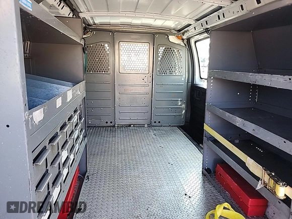 2014 Chevrolet Express Cargo with VIN 1GCWGFCG4E1148722, listed as a IAAI auction lot 42843884 with 188,945 mi miles and . Bid and sale history available at DreamBid. Image 25.