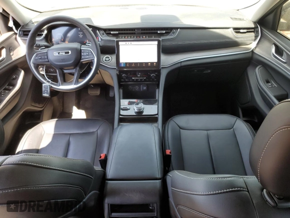 2023 Jeep Grand Cherokee Limited with VIN 1C4RJHBG7PC643161, listed as a Copart auction lot 64201035 with 18,074 mi miles and Salvage title. Bid and sale history available at DreamBid. Image 8.