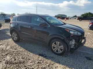 2017 Kia Sportage LX with VIN KNDPMCAC6H7102614, listed as a Copart auction lot 54190025 with 141,434 mi miles and Salvage Title. Bid and sale history available at DreamBid. Image 4.