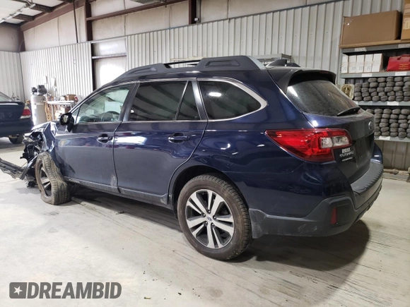 2018 Subaru Outback Limited with VIN 4S4BSANC2J3302669, listed as a Copart auction lot 54076515 with 83,668 mi miles and Salvage title. Bid and sale history available at DreamBid. Image 2.