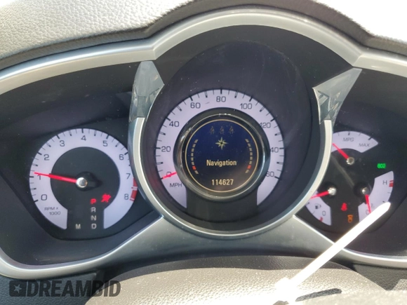 2012 Cadillac SRX Premium Collection with VIN 3GYFNFE32CS549742, listed as a Copart auction lot 63304675 with 114,627 mi miles and Salvage title. Bid and sale history available at DreamBid. Image 9.