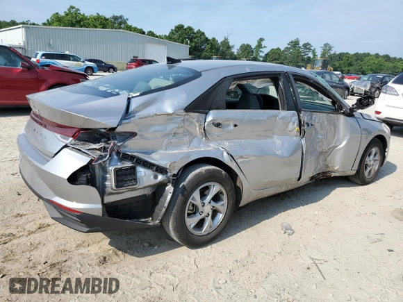 2023 Hyundai Elantra SE with VIN 5NPLL4AG4PH110439, listed as a Copart auction lot 63351534 with 32,492 mi miles and Salvage Title. Bid and sale history available at DreamBid. Image 3.