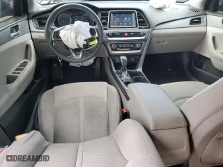 2019 Hyundai Sonata SE with VIN 5NPE24AF8KH820942, listed as a Copart auction lot 48597665 with 54,779 mi miles and Salvage Title. Bid and sale history available at carsss.com. Image 8.