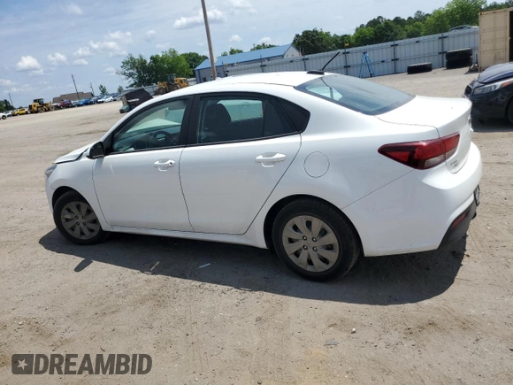 2020 Kia Rio LX with VIN 3KPA24AD2LE278191, listed as a Copart auction lot 52520744 with 78,435 mi miles and Salvage Title. Bid and sale history available at carsss.com. Image 2.