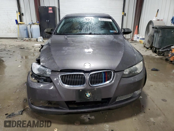 2009 BMW 3 Series 335i xDrive with VIN WBAWC73589E270186, listed as a Copart auction lot 82316944 with 109,494 mi miles and Salvage title. Bid and sale history available at DreamBid. Image 5.