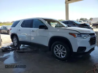 2021 Chevrolet Traverse LS with VIN 1GNERFKW4MJ245472, listed as a Copart auction lot 54185935 with 101,279 mi miles and Non repairable. Bid and sale history available at DreamBid. Image 4.