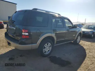 2007 Ford Explorer Eddie Bauer with VIN 1FMEU64877UA90923, listed as a Copart auction lot 85373294 with 140,493 mi miles and Clean title. Bid and sale history available at DreamBid. Image 3.