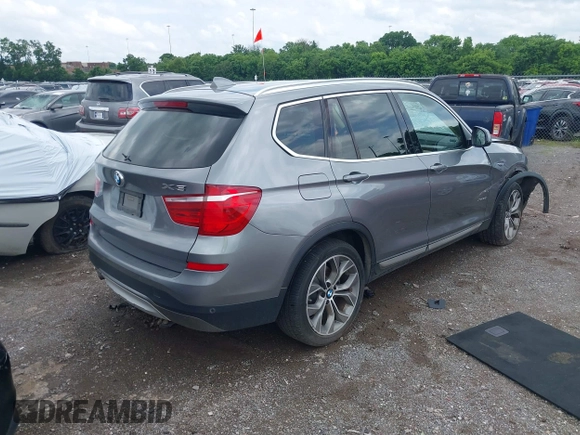 2015 BMW X3 xDrive28i z VIN 5UXWX9C53F0D61007, wystawiony jako IAAI lot #42299523 z przebiegiem 183 205 mil mil oraz . Historia ofert i sprzedaży dostępna na DreamBid. Obrazek 4.