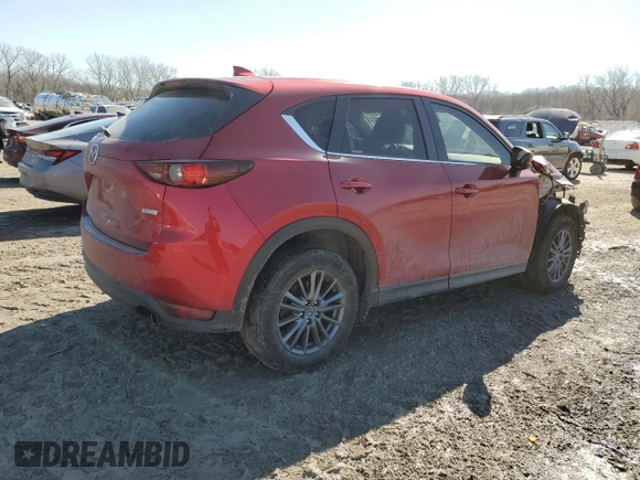 2019 Mazda CX-5 Touring with VIN JM3KFBCM6K0605345, listed as a Copart auction lot 46531735 with 86,826 mi miles and Salvage Title. Bid and sale history available at carsss.com. Image 3.