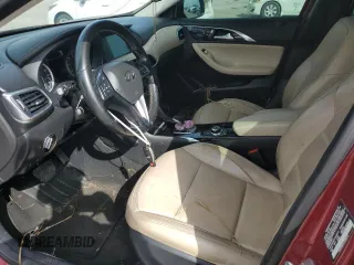 2018 Infiniti QX30 ESSENTIAL with VIN SJKCH5CP1JA050717, listed as a Copart auction lot 64178064 with 0 mi miles and Salvage Title. Bid and sale history available at carsss.com. Image 7.