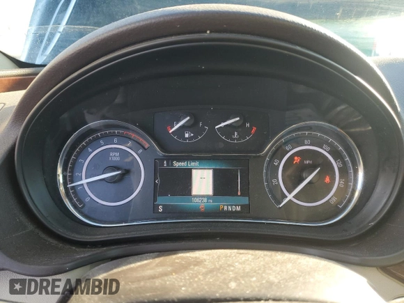 2016 Buick Regal Premium II with VIN 2G4GT5GXXG9136086, listed as a Copart auction lot 88965215 with 106,238 mi miles and Salvage Title. Bid and sale history available at carsss.com. Image 9.