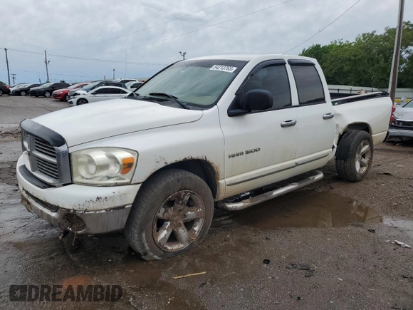 2007 Dodge 1500 SLT z VIN 1D7HA18P57J520096, wystawiony jako Copart lot #54213765 z przebiegiem 134 590 mil mil oraz Szkoda całkowita • Salvage title. Historia ofert i sprzedaży dostępna na DreamBid. Obrazek 1.