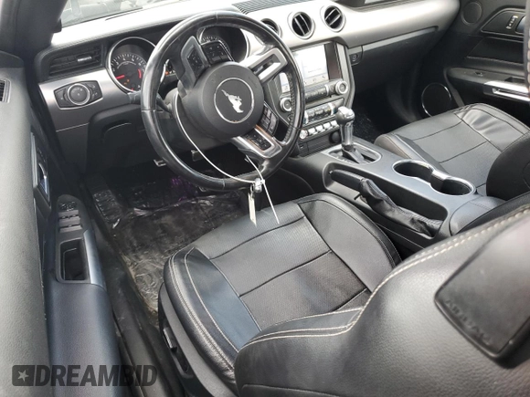 2018 Ford Mustang EcoBoost Premium with VIN 1FATP8UH1J5155481, listed as a Copart auction lot 55479185 with 115,978 mi miles and Salvage title. Bid and sale history available at DreamBid. Image 8.