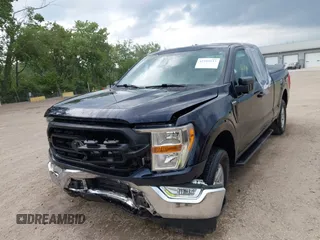 2021 Ford F-150 XL with VIN 1FTEX1EP3MFC93375, listed as a IAAI auction lot 42589933 with 65,132 mi miles and . Bid and sale history available at DreamBid. Image 6.