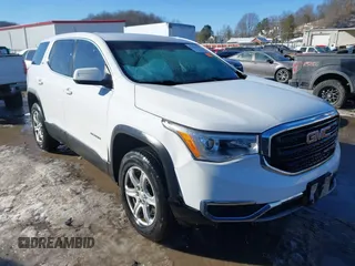 2017 GMC Acadia SLE with VIN 1GKKNRLA3HZ230663, listed as a IAAI auction lot 41437756 with 150,557 mi miles. Bid and sale history available at carsss.com. Image 1.