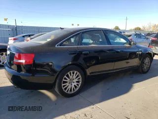 2007 Audi A6 3.2L with VIN WAUDH74F17N104623, listed as a Copart auction lot 80537904 with 123,152 mi miles and Salvage Title. Bid and sale history available at carsss.com. Image 3.
