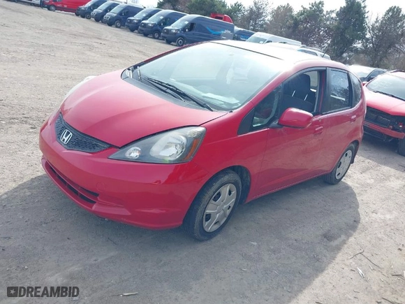 2013 Honda Fit with VIN JHMGE8H3XDC075496, listed as a IAAI auction lot 41863766 with 94,787 mi miles. Bid and sale history available at carsss.com. Image 2.