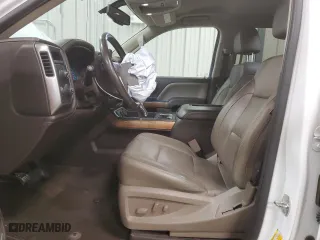 2018 Chevrolet Silverado 1500 LTZ with VIN 3GCUKSEC3JG367787, listed as a Copart auction lot 81201364 with 76,738 mi miles and Salvage Title. Bid and sale history available at carsss.com. Image 7.