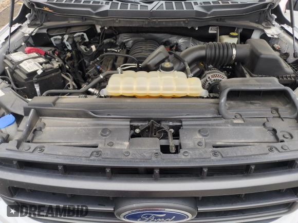 2021 Ford F-150 XL z VIN 1FTFW1E58MFA95655, wystawiony jako Copart lot #58968295 z przebiegiem 55 203 mil mil oraz Szkoda całkowita • Salvage title. Historia ofert i sprzedaży dostępna na DreamBid. Obrazek 11.