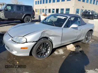 2004 Mazda MX-5 Miata LS with VIN JM1NB353640402308, listed as a Copart auction lot 84568244 with 50,287 mi miles and Salvage title. Bid and sale history available at DreamBid. Image 1.