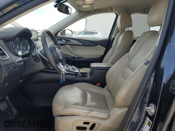 2016 Mazda CX-9 Touring with VIN JM3TCACY4G0125452, listed as a Copart auction lot 53974205 with 117,178 mi miles and Salvage title. Bid and sale history available at DreamBid. Image 7.