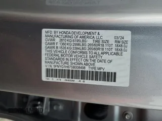 2025 Honda Pilot TrailSport with VIN 5FNYG1H67SB008498, listed as a Copart auction lot 72145884 with 798 mi miles and Salvage Title. Bid and sale history available at carsss.com. Image 14.