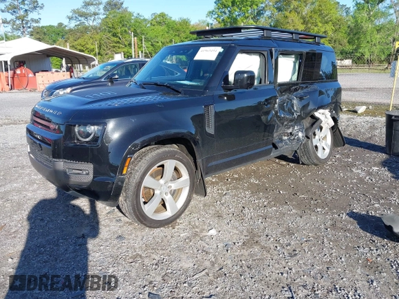 2022 Land Rover Defender X-Dynamic SE with VIN SALE27RU0N2101123, listed as a IAAI auction lot 41963494 with 28,238 mi miles and . Bid and sale history available at DreamBid. Image 2.