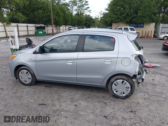 2024 Mitsubishi Mirage ES with VIN ML32AUHJ0RH016520, listed as a IAAI auction lot 42609025 with 16,419 mi miles and . Bid and sale history available at DreamBid. Image 15.