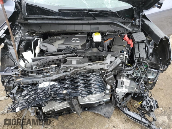 2024 Infiniti QX60 Autograph with VIN 5N1DL1HU0RC351441, listed as a Copart auction lot 63048824 with 6,953 mi miles and Salvage title. Bid and sale history available at DreamBid. Image 12.