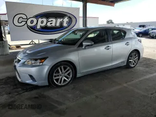 2014 Lexus CT 200h with VIN JTHKD5BH2E2198930, listed as a Copart auction lot 55216645 with 129,280 mi miles and Clean Title. Bid and sale history available at DreamBid. Image 1.