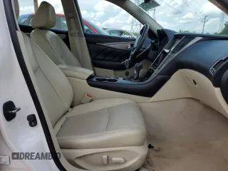 2015 Infiniti Q50 Premium with VIN JN1BV7AR1FM412660, listed as a Copart auction lot 61007025 with 111,021 mi miles and Salvage title. Bid and sale history available at DreamBid. Image 7.