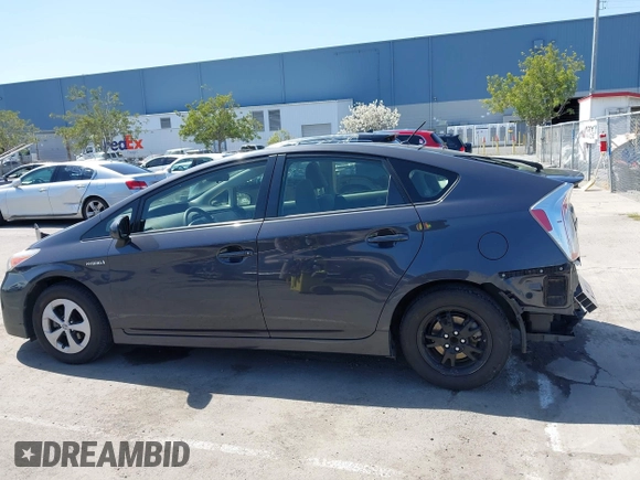 2012 Toyota Prius One with VIN JTDKN3DU8C1558122, listed as a IAAI auction lot 41951021 with 142,639 mi miles. Bid and sale history available at carsss.com. Image 15.