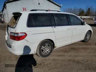 2007 Honda Odyssey EX-L with VIN 5FNRL38797B402662, listed as a Copart auction lot 51658675 with 162,777 mi miles and Clean Title. Bid and sale history available at DreamBid. Image 3.