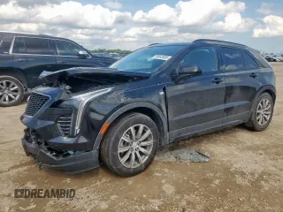2020 Cadillac XT4 FWD Sport with VIN 1GYFZER45LF146781, listed as a Copart auction lot 59043685 with 65,177 mi miles and Salvage title. Bid and sale history available at DreamBid. Image 1.