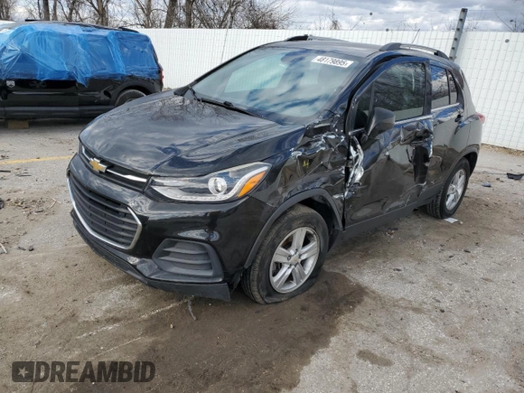 2020 Chevrolet Trax LT with VIN KL7CJLSBXLB326355, listed as a Copart auction lot 48179895 with 102,719 mi miles and Salvage Title. Bid and sale history available at DreamBid. Image 1.