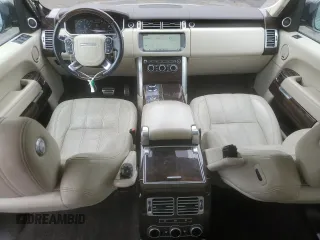 2017 Land Rover Range Rover with VIN SALGS5FE1HA352785, listed as a Copart auction lot 52751615 with 67,651 mi miles and Salvage title. Bid and sale history available at DreamBid. Image 8.