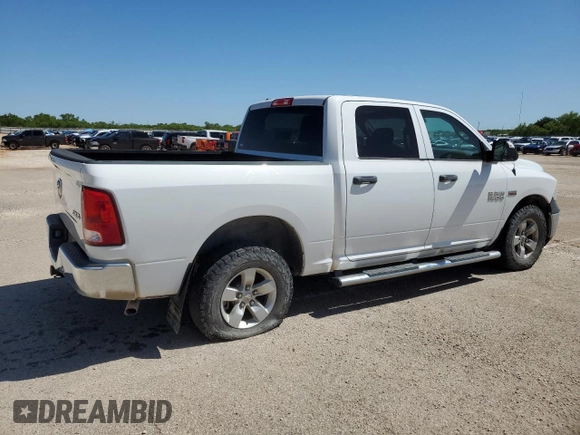 2018 Ram 1500 Tradesman with VIN 1C6RR7KT9JS313123, listed as a Copart auction lot 52901325 with 164,100 mi miles and Clean title. Bid and sale history available at DreamBid. Image 3.