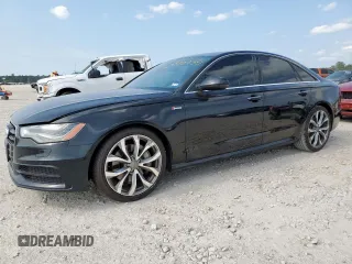 2015 Audi A6 Premium Plus z VIN WAUFGAFC8FN040588, wystawiony jako Copart lot #57770235 z przebiegiem 168 086 mil mil oraz Szkoda całkowita • Salvage title. Historia ofert i sprzedaży dostępna na DreamBid. Obrazek 1.