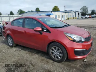 2017 Kia Rio LX with VIN KNADM4A31H6120515, listed as a Copart auction lot 74614204 with 83,204 mi miles and Salvage Title. Bid and sale history available at carsss.com. Image 4.