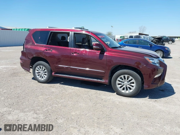 2017 Lexus GX with VIN JTJBM7FX1H5164038, listed as a IAAI auction lot 41819765 with 157,266 mi miles. Bid and sale history available at carsss.com. Image 14.