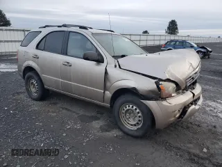 2007 Kia Sorento LX z VIN KNDJC736675694940, wystawiony jako Copart lot #84517454 z przebiegiem 135 421 mil mil oraz Szkoda całkowita • Salvage title. Historia ofert i sprzedaży dostępna na DreamBid. Obrazek 4.