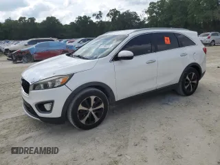 2016 Kia Sorento EX with VIN 5XYPH4A53GG087406, listed as a Copart auction lot 53796515 with 183,155 mi miles and Salvage title. Bid and sale history available at DreamBid. Image 1.