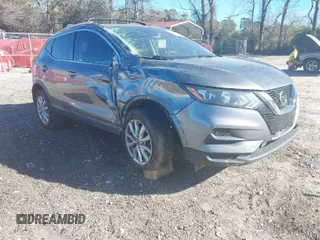 2020 Nissan Rogue Sport SV with VIN JN1BJ1CV3LW281136, listed as a IAAI auction lot 41696988 with 71,949 mi miles. Bid and sale history available at carsss.com. Image 1.