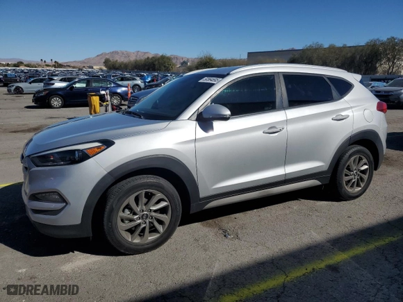 2018 Hyundai Tucson SEL with VIN KM8J33A40JU771157, listed as a Copart auction lot 50564695 with 142,195 mi miles and Salvage Title. Bid and sale history available at carsss.com. Image 1.