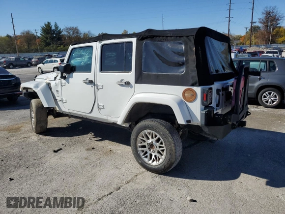 2018 Jeep Wrangler Unlimited Sahara with VIN 1C4BJWEG3JL834357, listed as a Copart auction lot 76314644 with 63,458 mi miles and Non repairable. Bid and sale history available at DreamBid. Image 2.